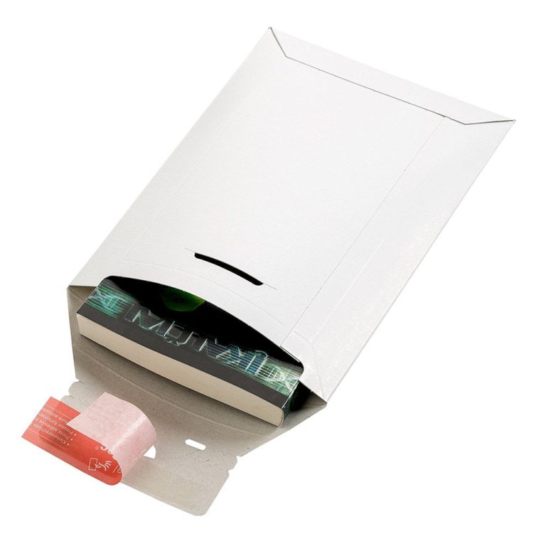 Premium Versandtaschen aus Mikro-Wellpappe Karton DIN A5 280x200mm bis 50mm Füllhöhe (PS.402