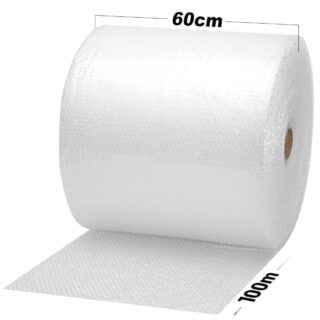Burbulinė plėvelė 0,6 x 100m, balta