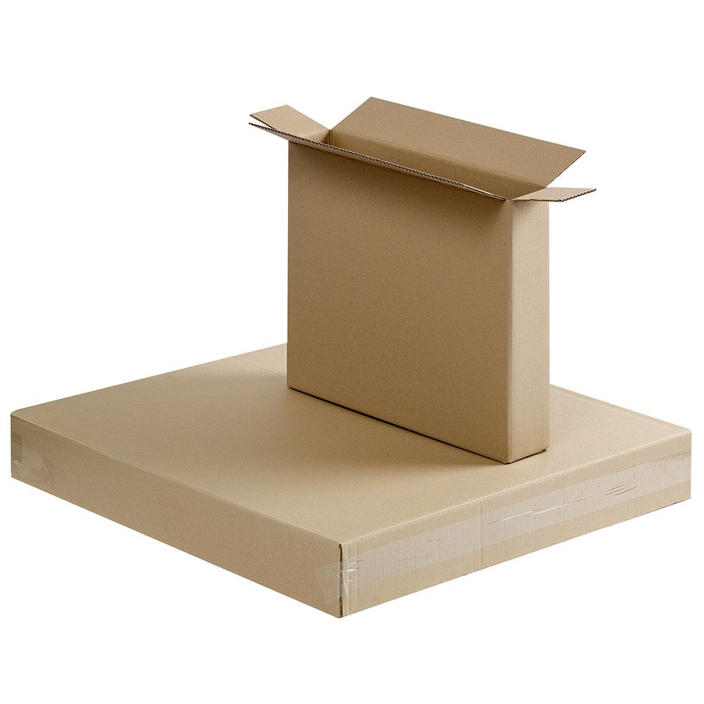 Siaura kartoninė dėžė 470x90x380mm - Image 3